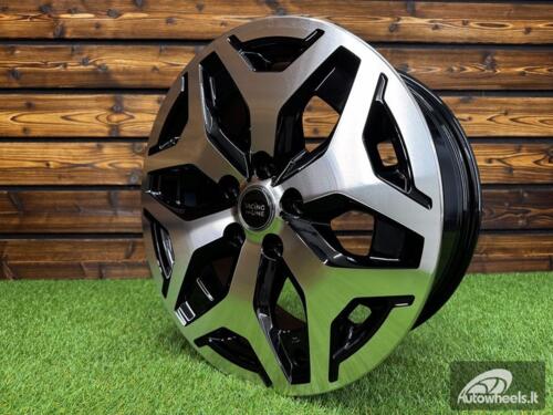 Ratlankis R17x7  5X114.3  ET  48  56.1  B2042  Black Polished (MB)  For SUBAR  (R+Z2)