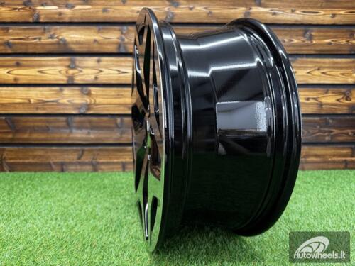 Ratlankis R17x7  5X114.3  ET  48  56.1  B2042  Black Polished (MB)  For SUBAR  (R+Z2)