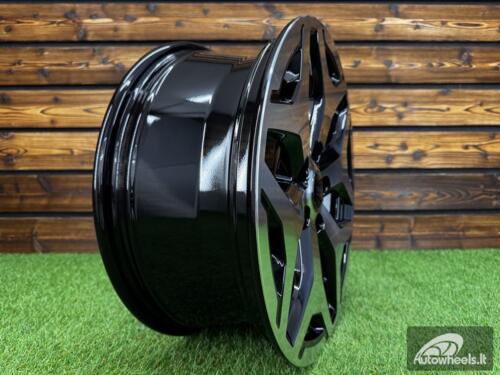 Ratlankis R17x7  5X114.3  ET  48  56.1  B2042  Black Polished (MB)  For SUBAR  (R+Z2)