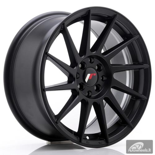 JR Wheels JR22 17x8 ET35 5x100/114 Matt Black