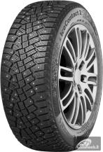225/60R17 CONTINENTAL ICECONTACT 2 99T RunFlat DOT18 Studded 3PMSF M+S