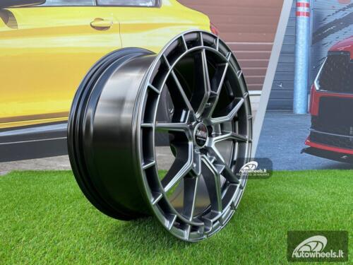 Ratlankis VW, Audi, Mercedes RTX FF10 Style 18X8J 5X112 ET35 66.56 Hyper black