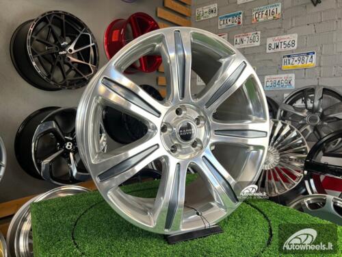 Ratlankis Talisman Land Rover Style 21X9.5J 5X120 ET49 72.56 Grey Polished