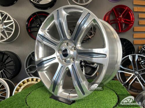 Ratlankis Talisman Land Rover Style 21X9.5J 5X120 ET49 72.56 Grey Polished