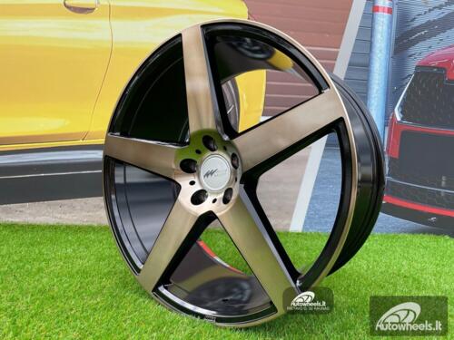 Ratlankis Volvo, Ford, Jaguar Velsen 532 style 19X8.5J 5X108 ET35 63.4 Black Diamond Cut with Tinted Bronze 