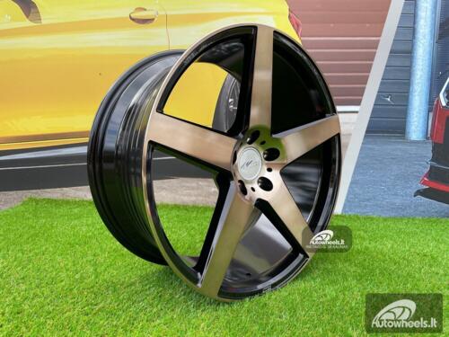 Ratlankis Volvo, Ford, Jaguar Velsen 532 style 19X8.5J 5X108 ET35 63.4 Black Diamond Cut with Tinted Bronze 