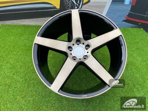 Ratlankis Volvo, Ford, Jaguar Velsen 532 style 19X8.5J 5X108 ET35 63.4 Black Diamond Cut with Tinted Bronze 