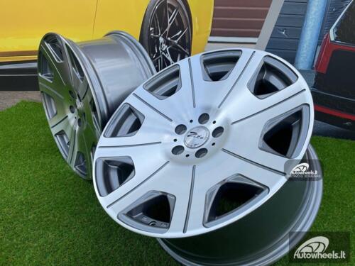 Ratlankis Mercedes Traffic DTX Monoblock Style 19X9.5J 5X112 ET40 66.6 Grey Diamond Cut 