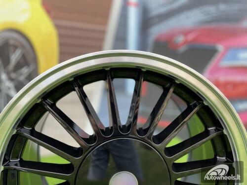 Ratlankis Alpina E30 Series Styling | R16X7J 4X100/4X114.3 ET28 73.1 Black with Diamond Cut Lip