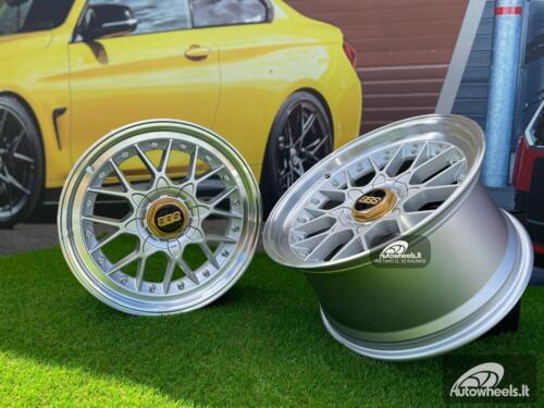 Ratlankis BBS RS2 Styling 17X8J 4X100/5X100 ET30 73.1 Silver with Diamond Cut Lip