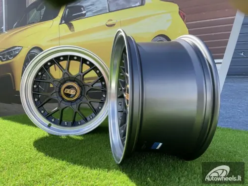 Ratlankis BBS RS2 Styling 17X8J 4X100/5X100 ET30 73.1 Grey with Diamond Cut Lip