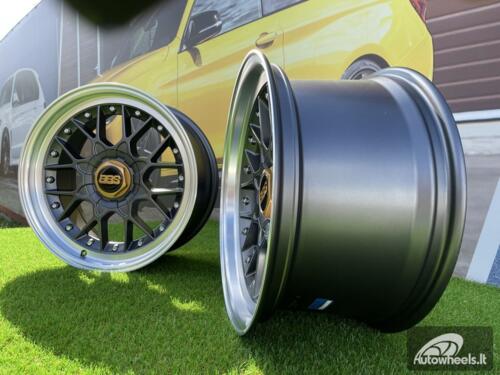 Ratlankis BBS RS2 Styling 17X9J 4X100/5X100 ET25 73.1 Grey with Diamond Cut Lip