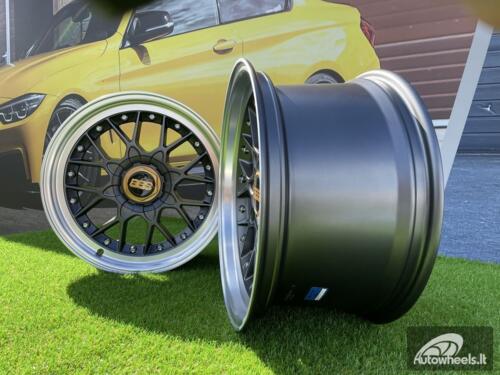 Ratlankis BBS RS2 Styling 17X9J 4X100/5X100 ET25 73.1 Grey with Diamond Cut Lip