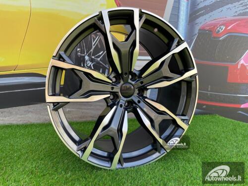 Ratlankis 787M style new BMW X3 X4 design 20X9.5J 5X112 ET40 66.56 Grey with Diamond Cut Lip