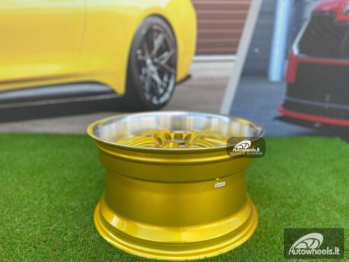 Ratlankis Inovit ST-05 Styling 17X9J 5X100/5X114.3 ET25 73.1 Candy Gold with Diamond Cut Lip