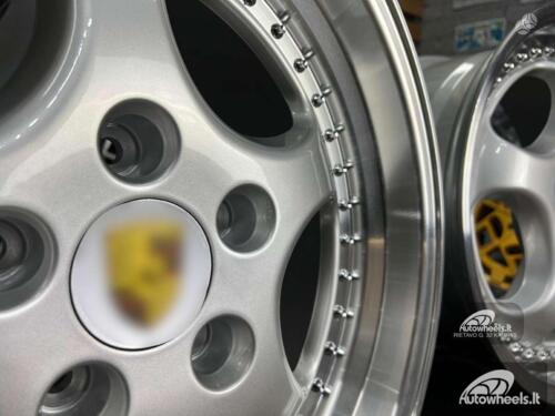 Ratlankis Porsche 964 Turbo speedline style 18X9.5J 5X130 ET50 71.56 Silver with Diamond Cut Lip