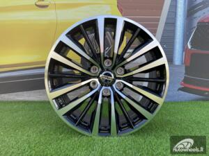 Ratlankis Destin Nissan Titan / Patrol styling | R20X8J 6X139.7 ET35 77.8 Black with Diamond Cut Face