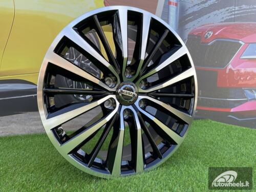 Ratlankis Destin Nissan Titan / Patrol styling | R20X8J 6X139.7 ET35 77.8 Black with Diamond Cut Face