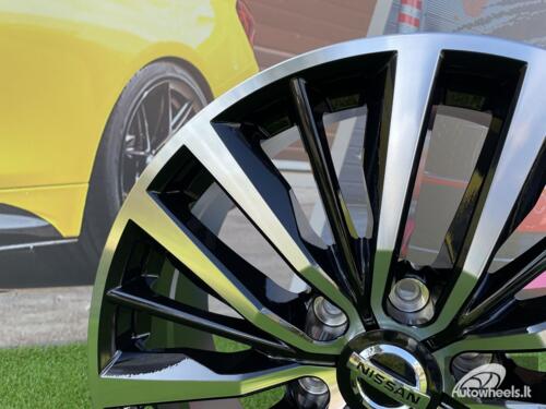 Ratlankis Destin Nissan Titan / Patrol styling | R20X8J 6X139.7 ET35 77.8 Black with Diamond Cut Face