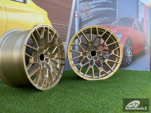 Ratlankis Forged BMW CSL 827M Style 20X11J 5X112 ET15 66.5 Frozen Gold