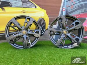 Ratlankis Forged Porsche Taycan Turismo style 21X11.5J 5X130 ET60 71.6 Satin Gunmetal