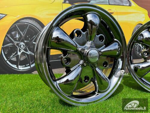 Ratlankis VW Beetle MK1 Classic style 15X5.5J 5X205 ET20 153.6 Dark chrome