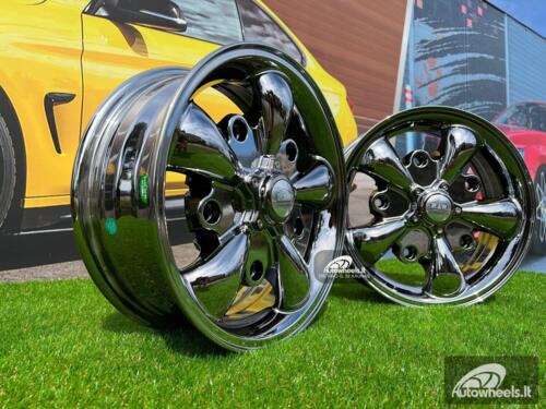 Ratlankis VW Beetle MK1 Classic style 15X5.5J 5X205 ET20 153.6 Dark chrome