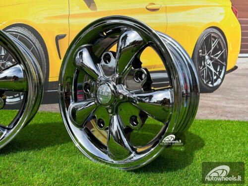 Ratlankis VW Beetle MK1 Classic style 15X5.5J 5X205 ET20 153.6 Dark chrome