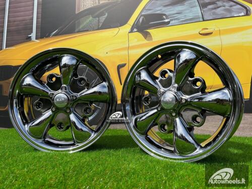 Ratlankis VW Beetle MK1 Classic style 15X5.5J 5X205 ET20 153.6 Dark chrome