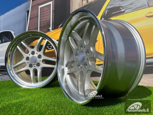  Ratlankis M Parallel styling 37 style 18X9.5 5X120 ET20 74.1 Silver with mirror lip