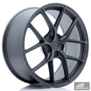 JR Wheels SL01 20x8 ET20-40 5H BLANK Matt Gun Metal