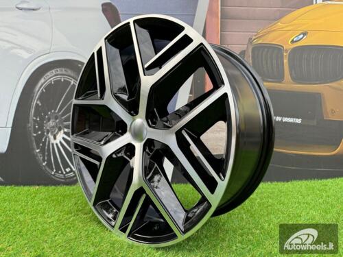 Ratlankis R19x8  5X112  ET  45  57.1  B1109  Black Polished (MB)  For SEAT  (Z7)  (New Model)