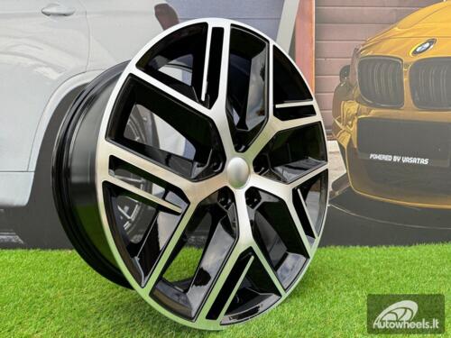 Ratlankis R19x8  5X112  ET  45  57.1  B1109  Black Polished (MB)  For SEAT  (Z7)  (New Model)