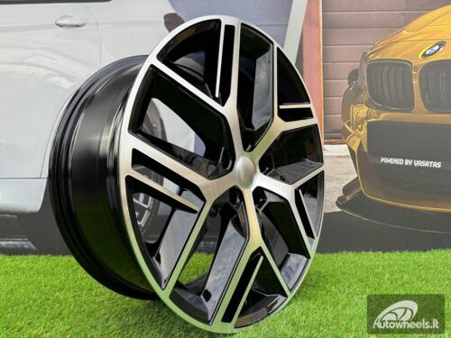 Ratlankis R19x8  5X112  ET  45  57.1  B1109  Black Polished (MB)  For SEAT  (Z7)  (New Model)