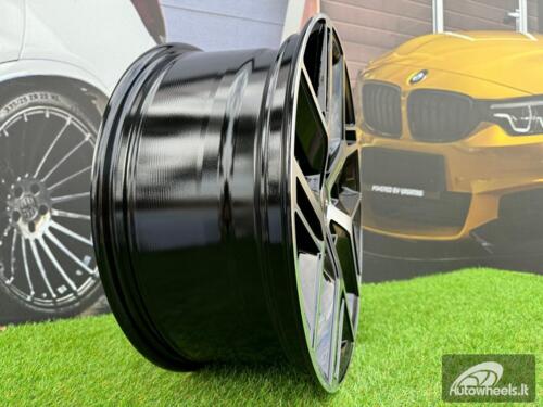 Ratlankis R19x8  5X112  ET  45  57.1  B1109  Black Polished (MB)  For SEAT  (Z7)  (New Model)