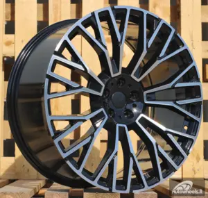 Ratlankis R20x10.5  5X112  ET  40  66.6  3S1111  Black Polished (MB)  For BMW  (K4)  (HYBRID FORGED New BMW X5)