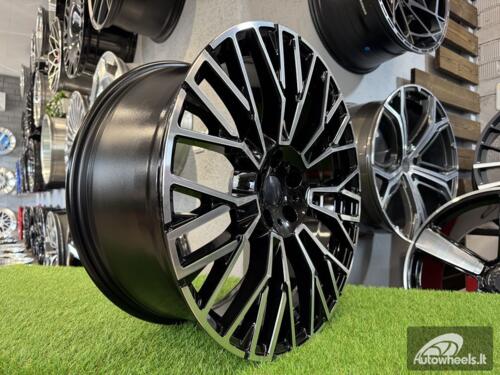 Ratlankis R20x10.5  5X112  ET  40  66.6  3S1111  Black Polished (MB)  For BMW  (K4+P)  (HYBRID FORGED New BMW X5)