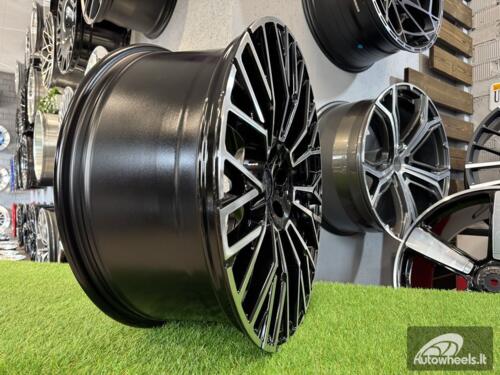 Ratlankis R20x10.5  5X112  ET  40  66.6  3S1111  Black Polished (MB)  For BMW  (K4+P)  (HYBRID FORGED New BMW X5)