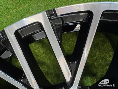 Ratlankis R21x9.5  5X112  ET  37  66.6  3S1111  Black Polished (MB)  For BMW  (K4+P)  (HYBRID FORGED New BMW X5)