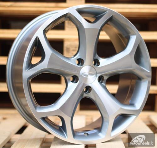 Ratlankis R17x7.5  5X108  ET  50  63.4  BK386  Grey Polished (MG)  For FORD  (R)