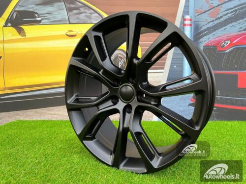 Ratlankis Jeep, Dodge Durango, SRT style 22X9J 5X127 ET34 71.5 Matt black