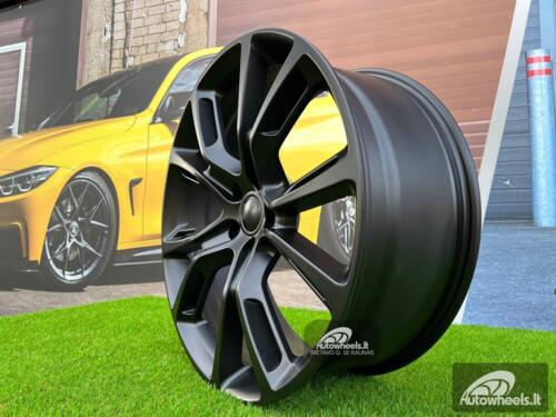 Ratlankis Jeep, Dodge Durango, SRT style 22X9J 5X127 ET34 71.5 Matt black