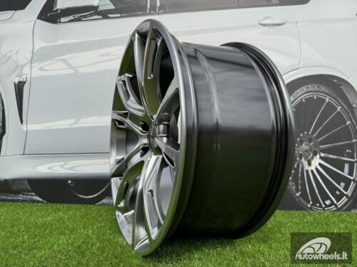 Ratlankis Jeep, Dodge Durango, SRT style 22X9J 5X127 ET34 71.5 Hyper black