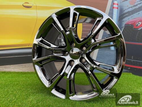 Ratlankis Jeep, Dodge Durango, SRT style 20X10J 5X127 ET50 71.5 Black chrome