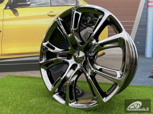 Ratlankis Jeep, Dodge Durango, SRT style 20X10J 5X127 ET50 71.5 Black chrome