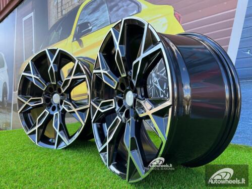 Ratlankis Osiris 905 G70 style 20X8.5J 5X112 ET30 66.6 Black Diamond Cut