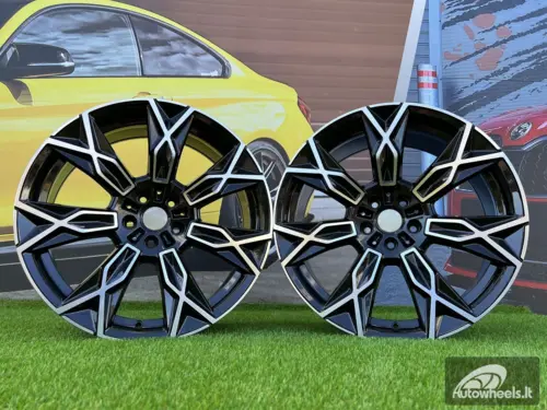 Ratlankis Haide 20X10J 5X112 ET45 66.6 Black Diamond Cut