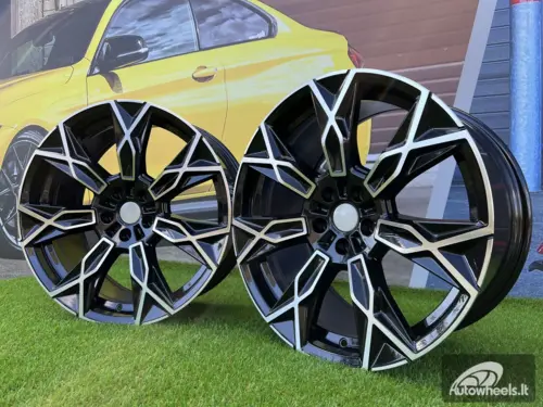 Ratlankis Haide 20X10J 5X112 ET45 66.6 Black Diamond Cut