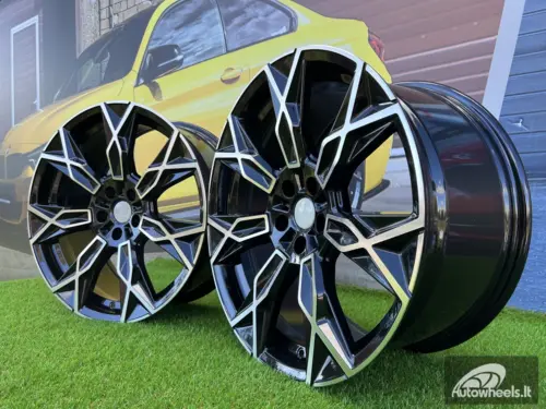 Ratlankis Haide 20X10J 5X112 ET45 66.6 Black Diamond Cut