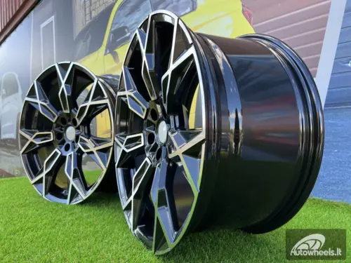 Ratlankis Haide 20X10J 5X112 ET45 66.6 Black Diamond Cut